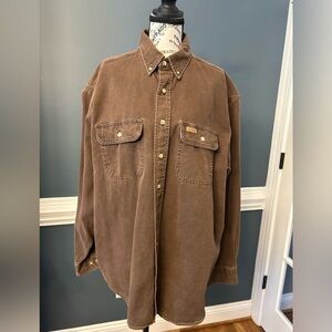 Carhartt Button-Front Shirt with Logo Pocket